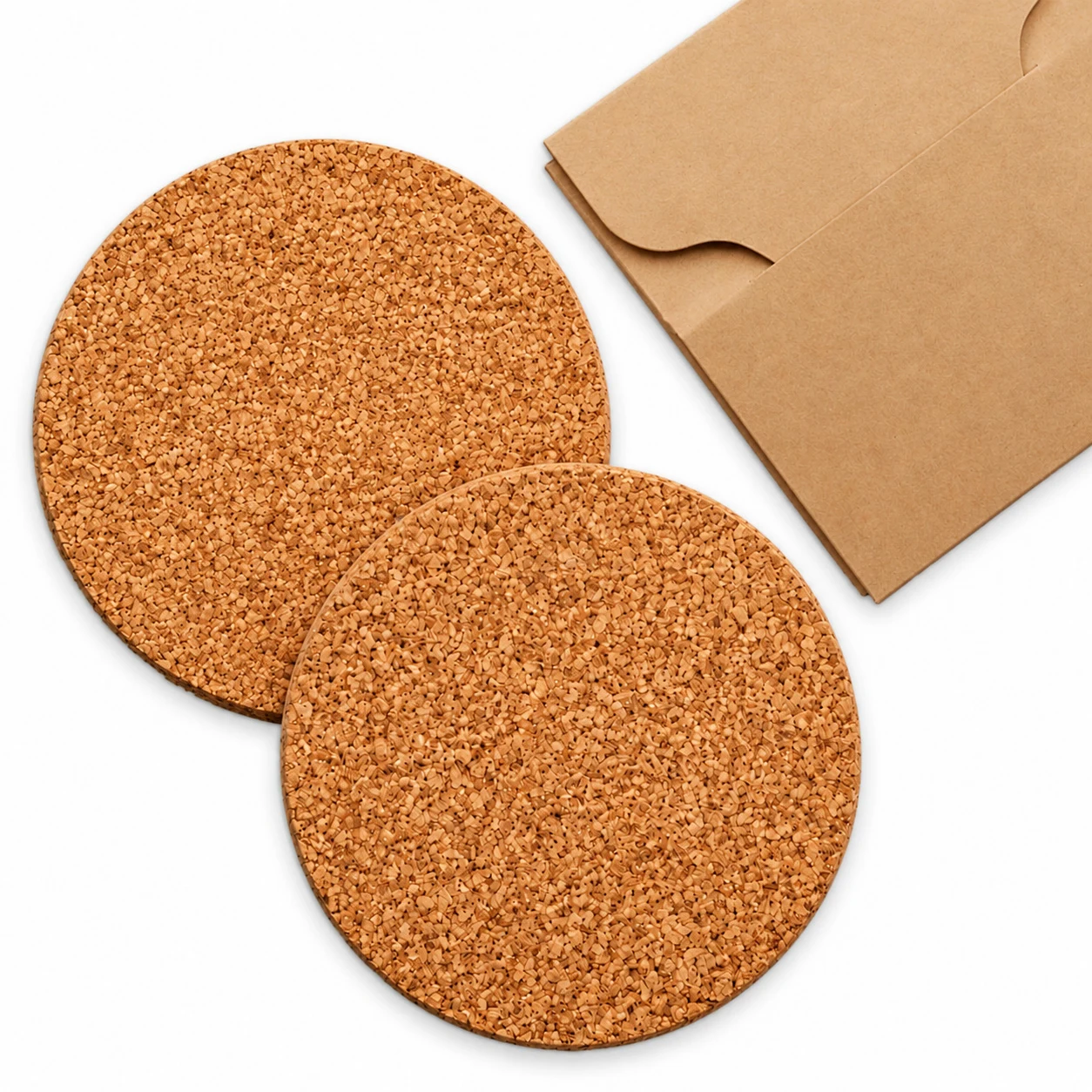 Cork Coasters Set (2pc)