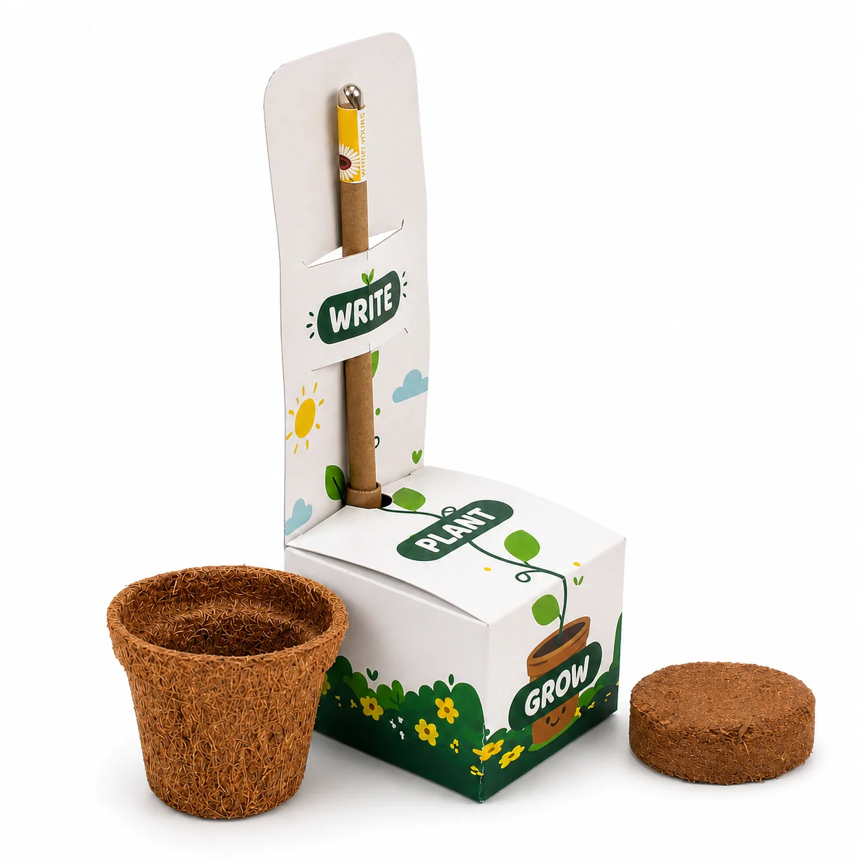 Planting Kit with Plantable Pen