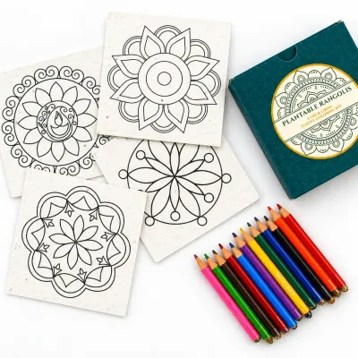 The Rangoli Colour Box — Diwali gift hamper