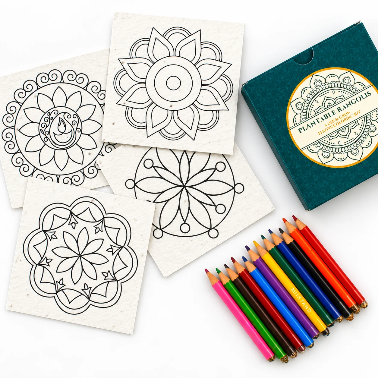 The Rangoli Colour Box