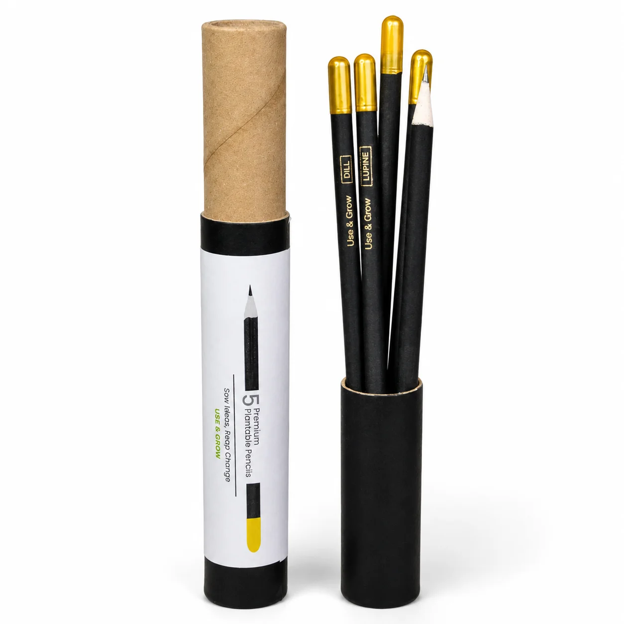 Premium Plantable Pencil Set (5pc set)