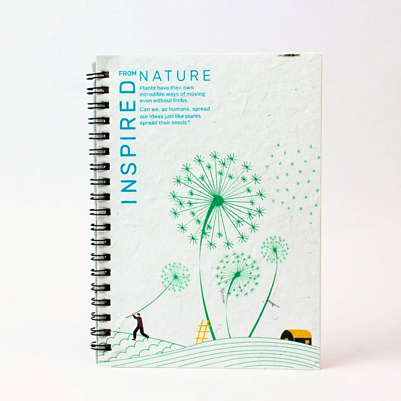 Plantable Notepad – B6, 72 pages, wire-bound