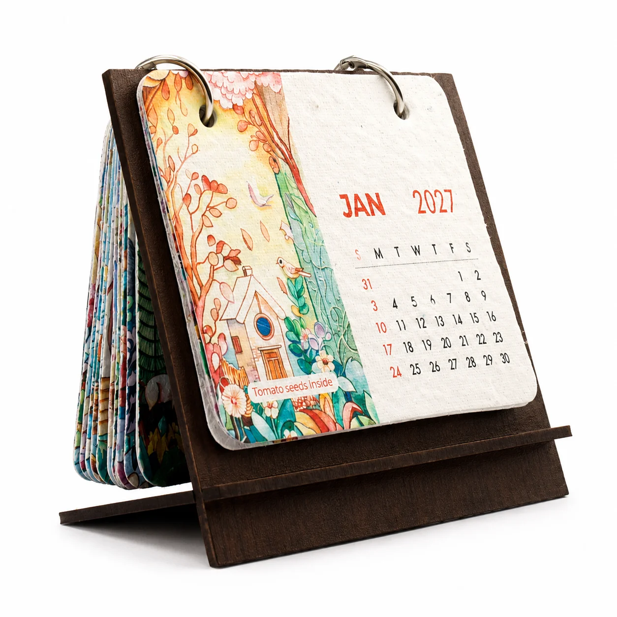 Plantable Calendar (MDF, B7)