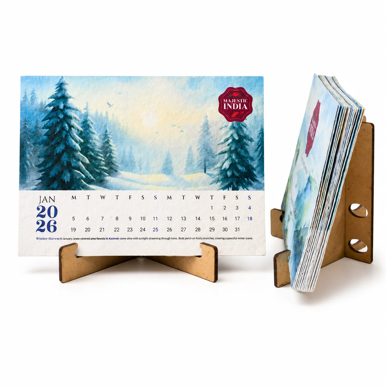Plantable Calendar (MDF) | B6 Landscape