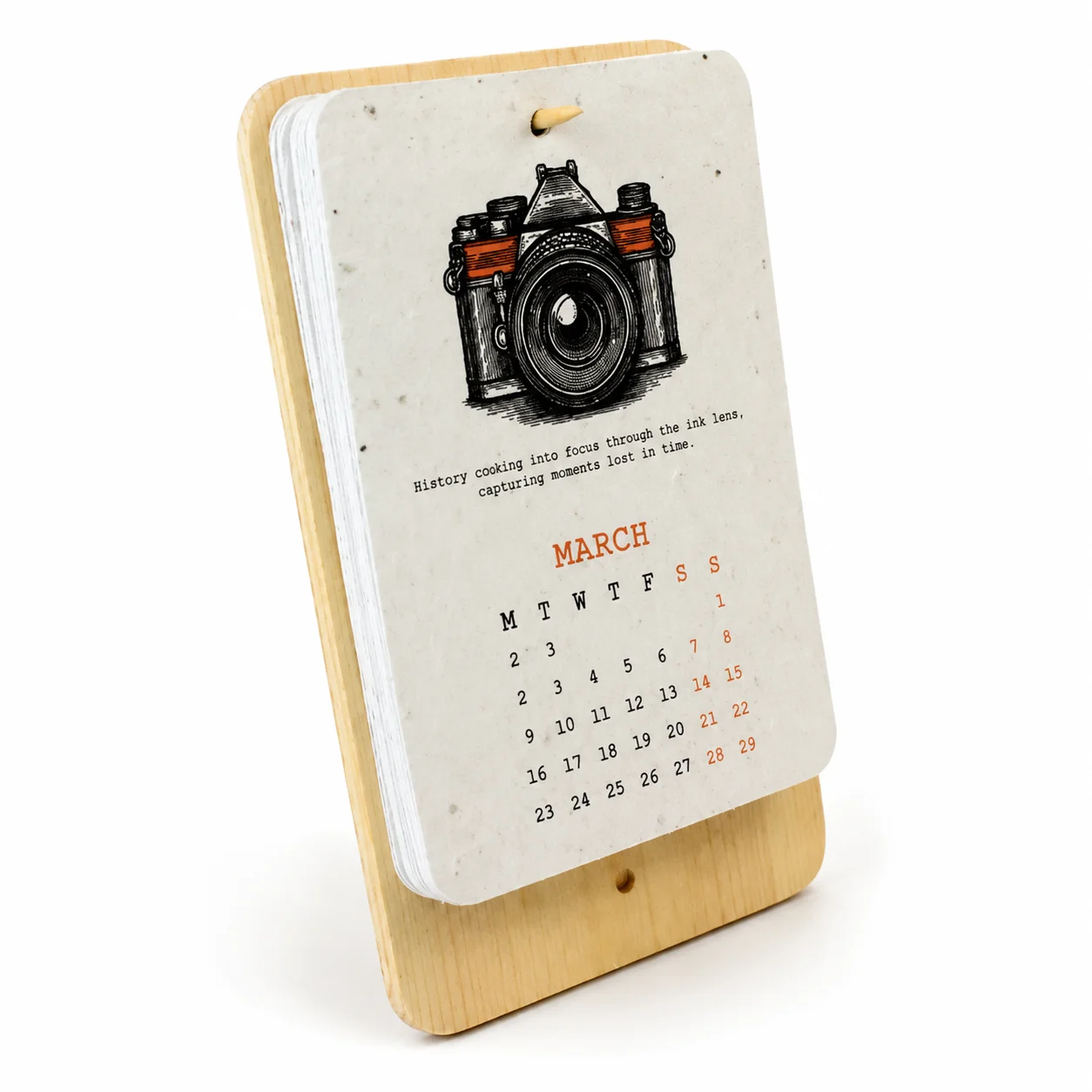 Signature Plantable Calendar | B6 Portrait
