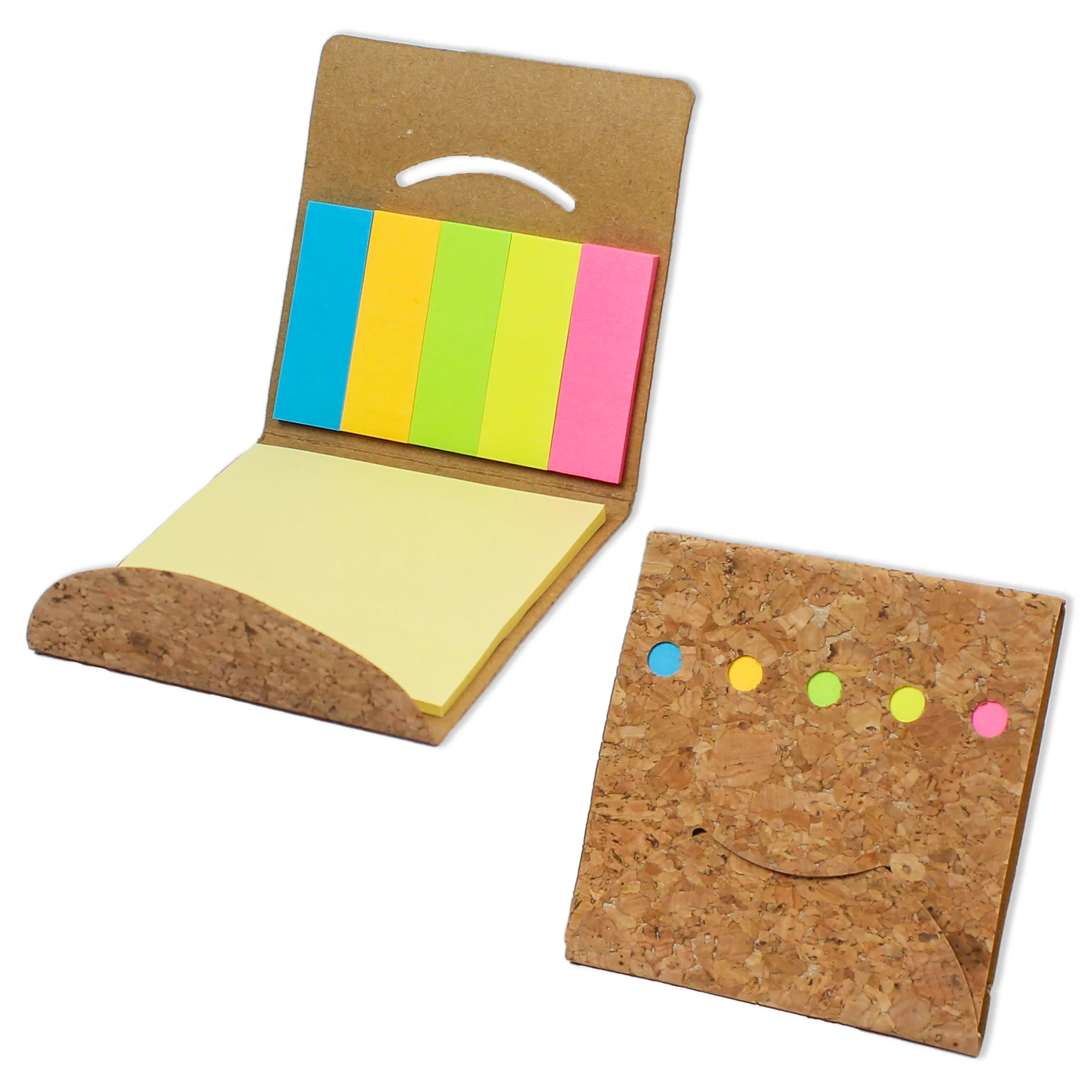 Cork Sticky Notes