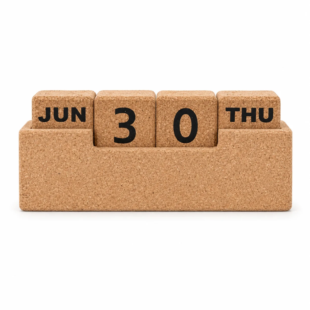 Cork Block Calendar - Slim