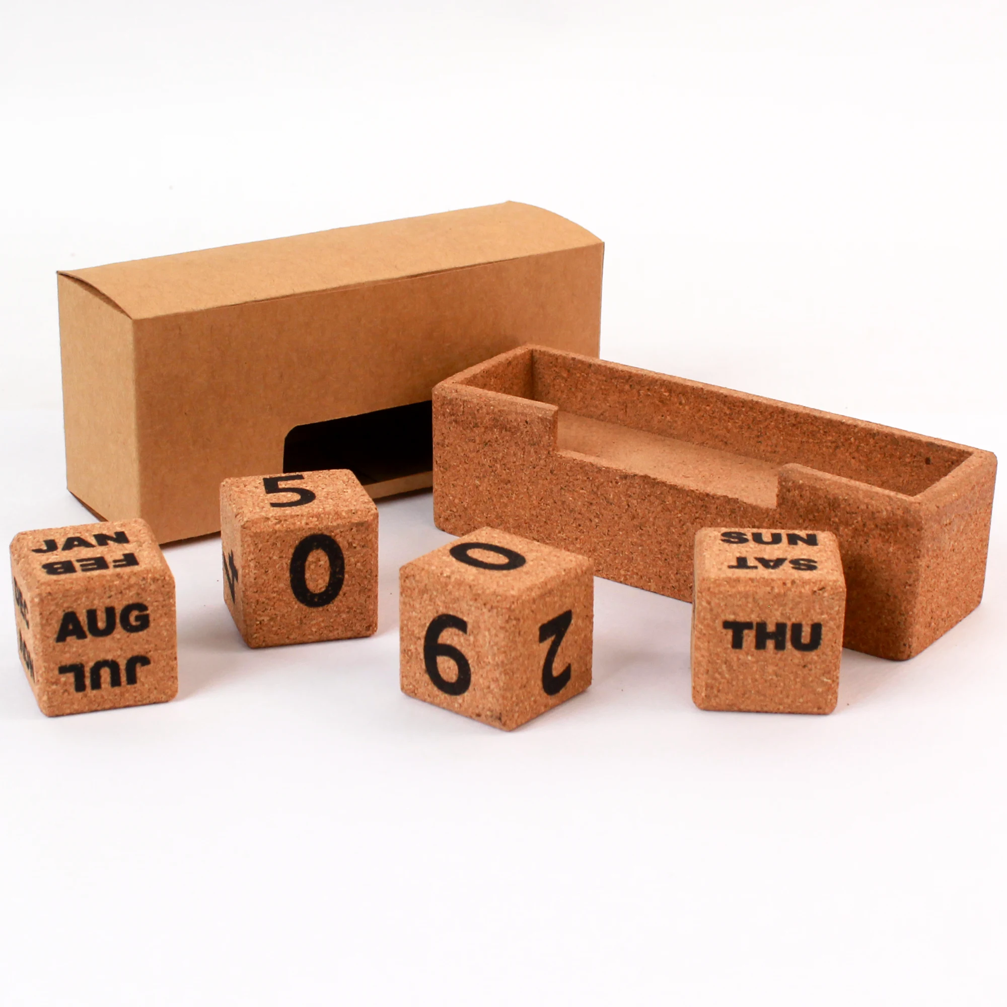 Cork Block Calendar - Slim