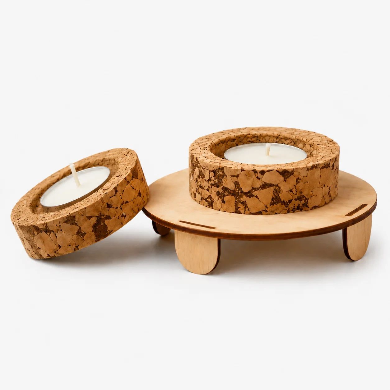 Floating Cork Diya