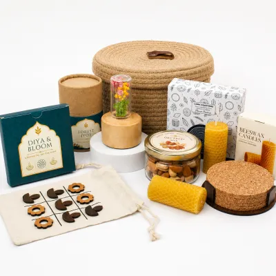 The Festive Rope Basket — Diwali gift hamper