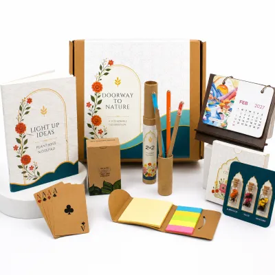 The Plantable Desk Box — Diwali gift hamper