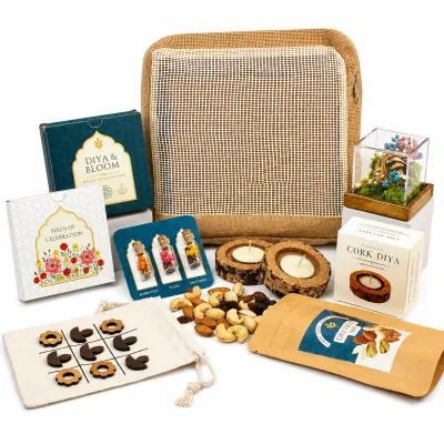 The Ganesha Bloom Bag — Diwali gift hamper