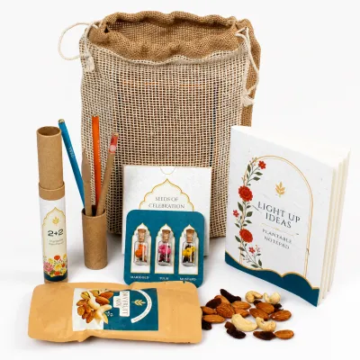 The Seeds & Treats Bag — Diwali gift hamper