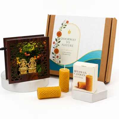 The Namah Candle Box — Diwali gift hamper