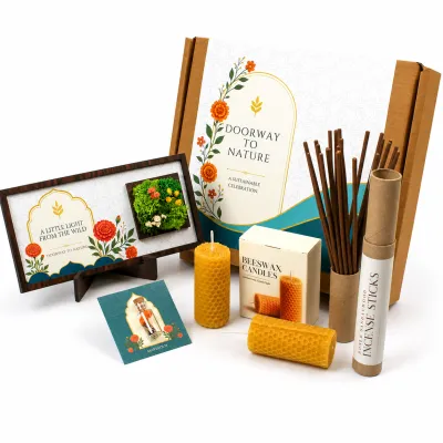 The Window & Candle Box — Diwali gift hamper