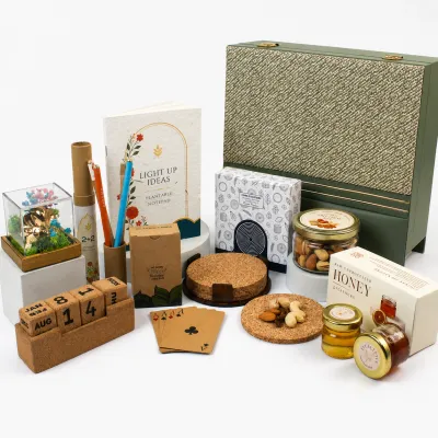 The Cork Desk Chest — Diwali gift hamper