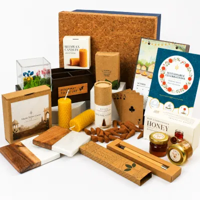 The Desk Cork Chest — Diwali gift hamper