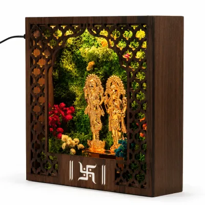 Forest Namah Divine Pair (metal idol)