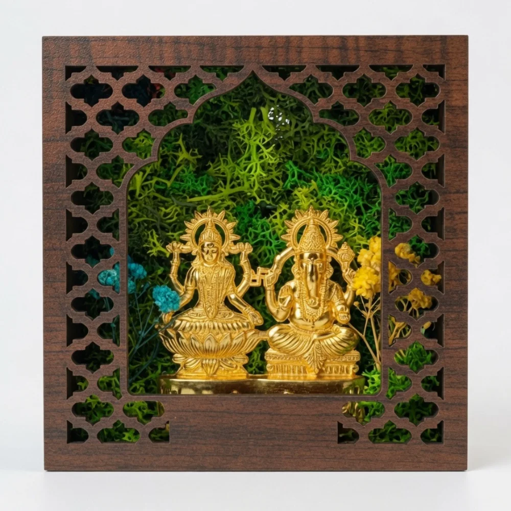 Forest Namah Laxmi Ganesh 5"