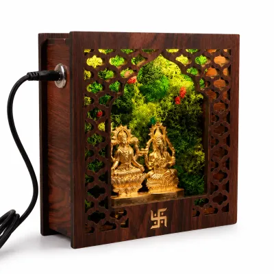 Forest Namah Divine Pair - 6" x 6"