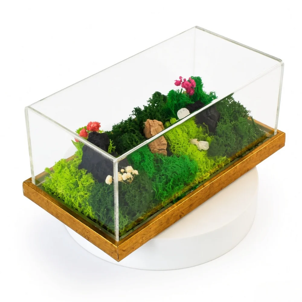 Forest Terrarium Landscape (Gold)