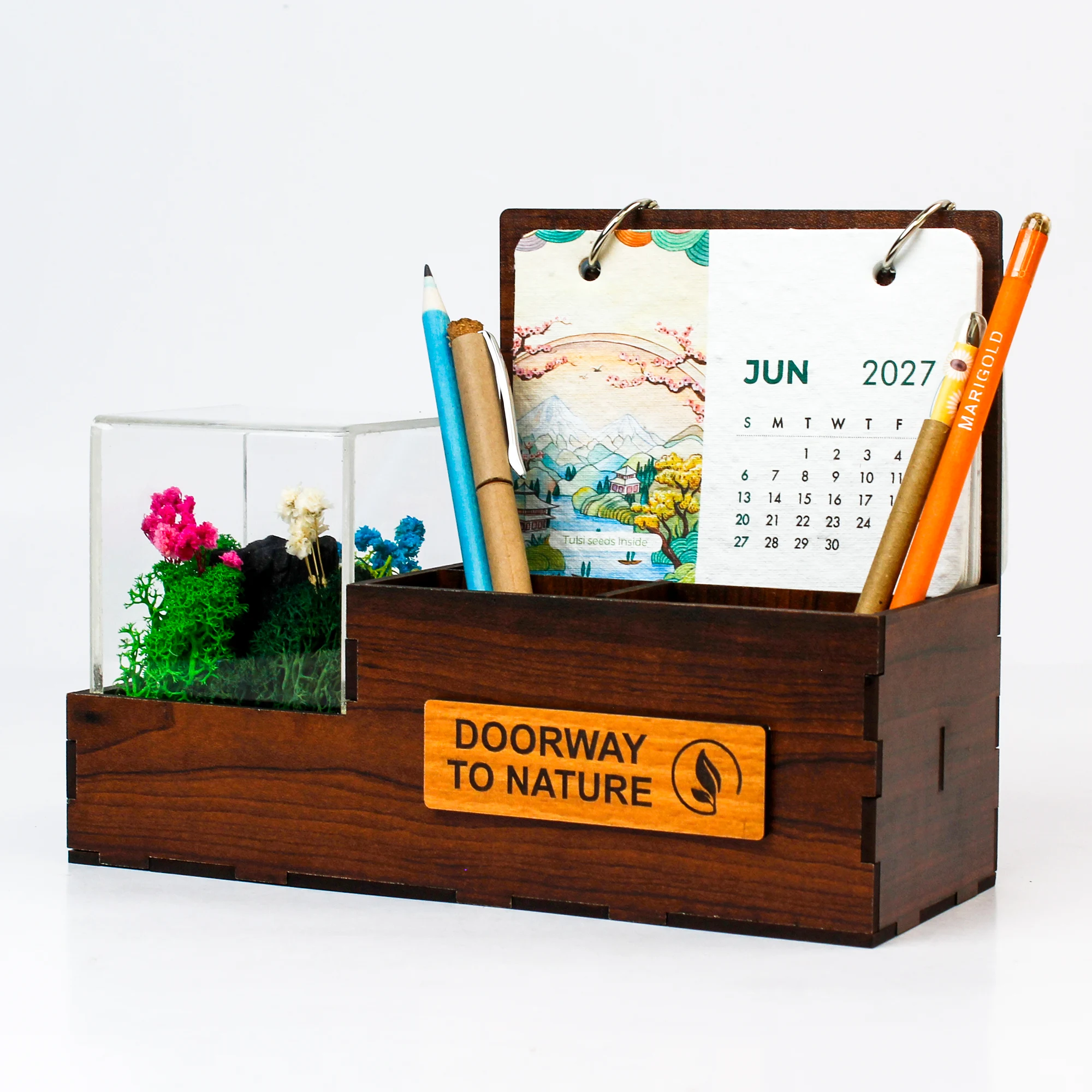 Terra Calendar Desk Organiser