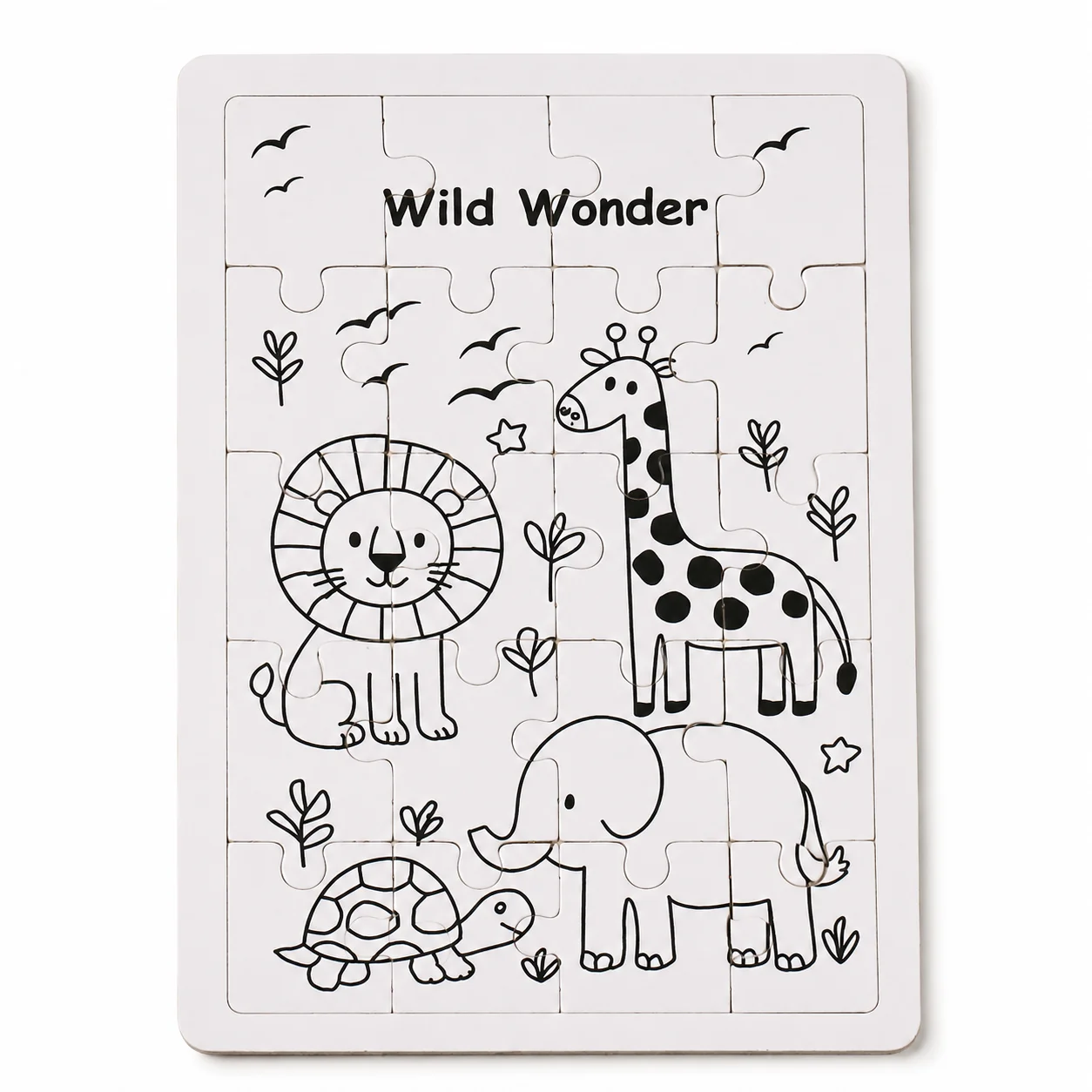 Colour & Play Puzzle - A5