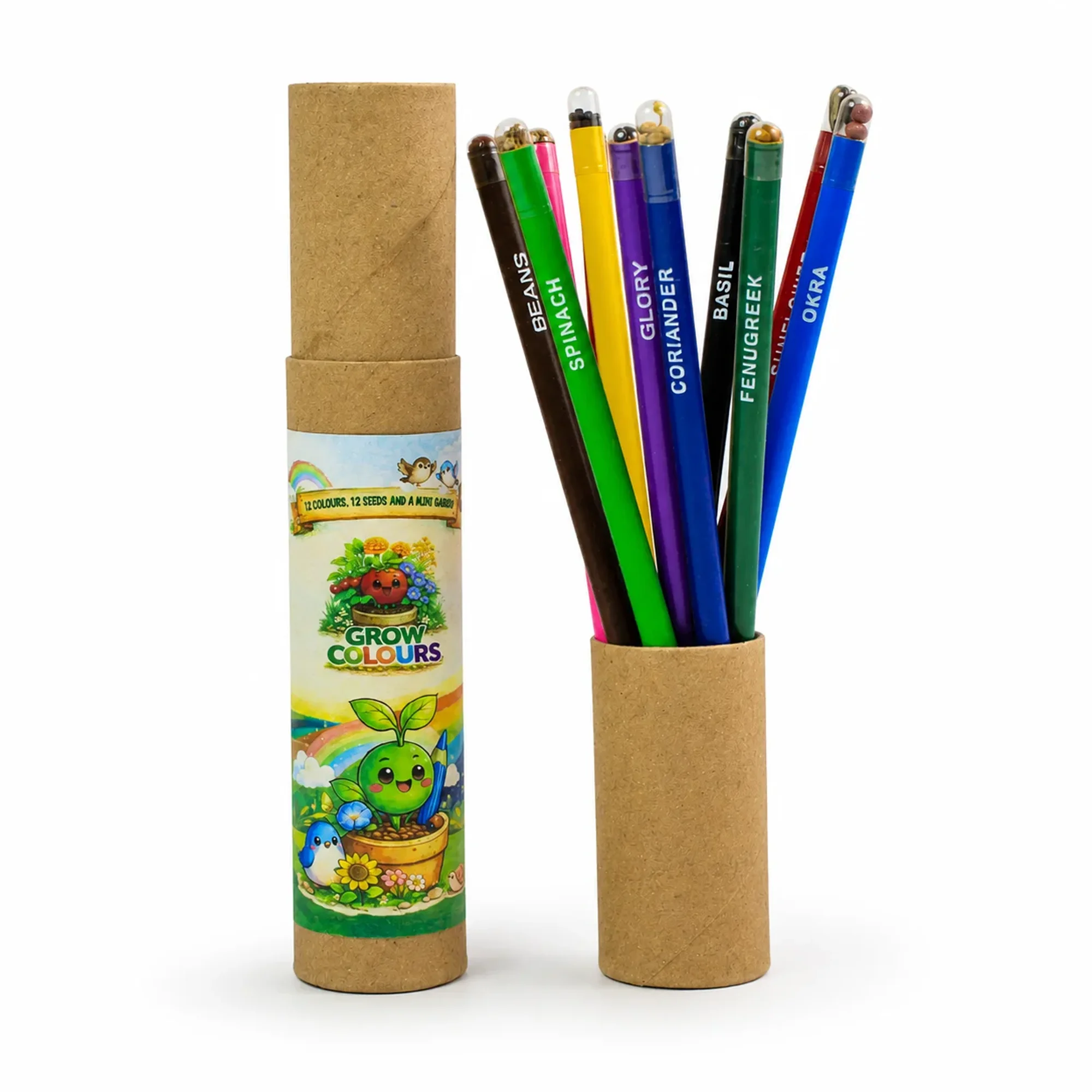 Plantable Colour Pencils (12pc)