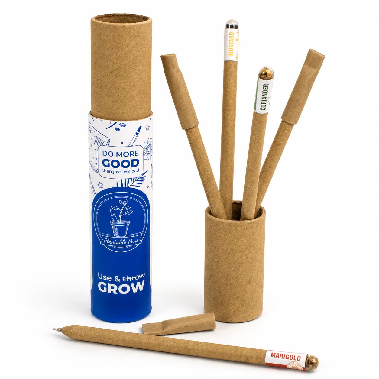 Plantable stationery set for events and conferences